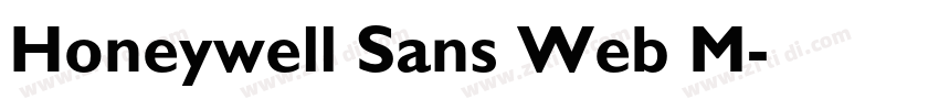 Honeywell Sans Web M字体转换